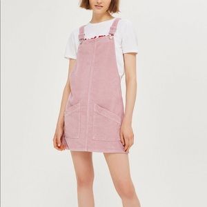 Topshop corduroy pinafore